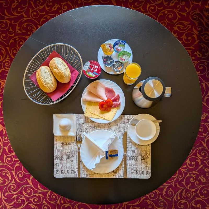 Frühstück im Hotel In Amberg